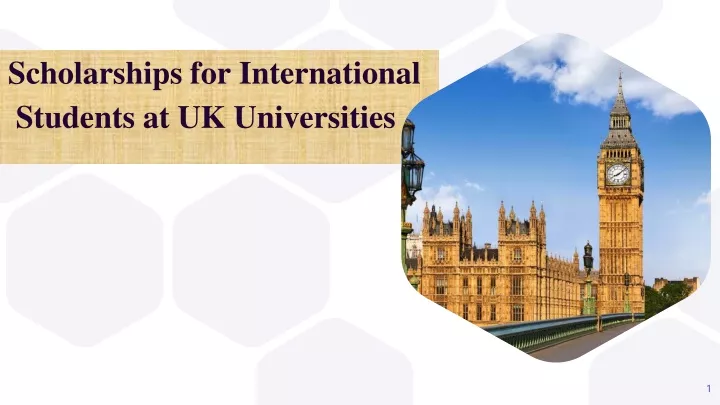 scholarships for international students