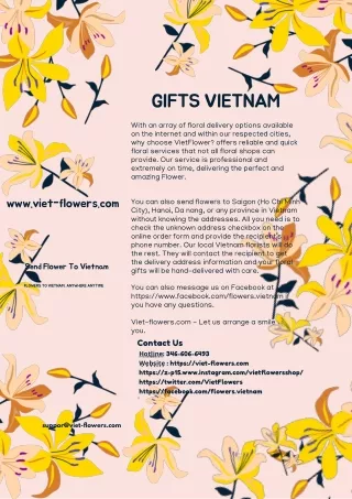 gifts vietnam