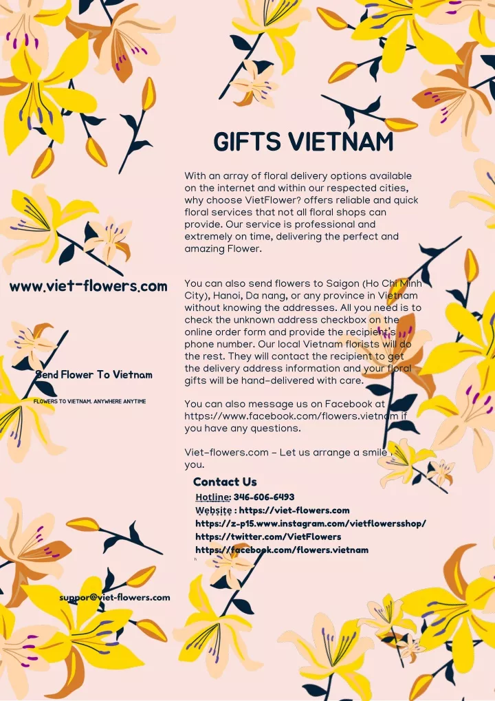 gifts vietnam