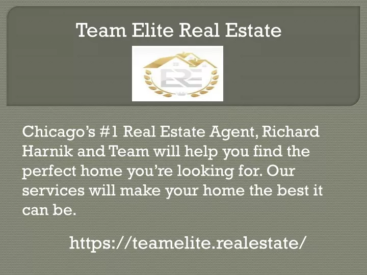 team elite real estate