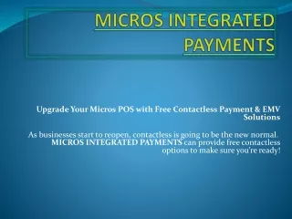 micros integrated payments