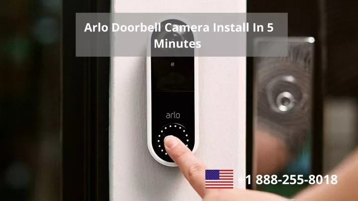 arlo doorbell camera install in 5 minutes