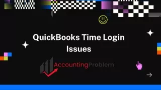 quickbooks time login issues