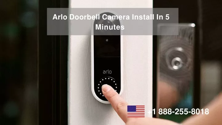 arlo doorbell camera install in 5 minutes