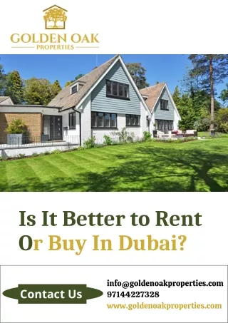 is it better to rent or buy in dubai