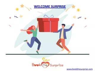 Book The Surprise - Welcome Surprise