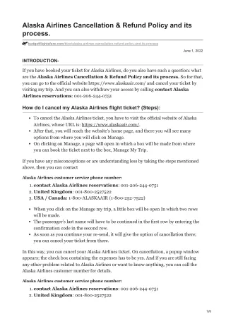 alaska airlines cancellation refund policy