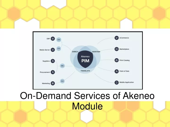 on demand services of akeneo module