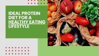 ideal protein diet for a healthy eating lifestyle
