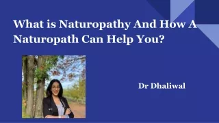 what is naturopathy and how a naturopath can help you