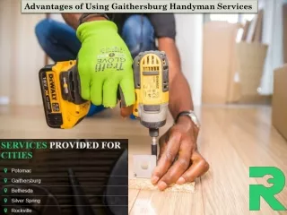 Advantages of Using Gaithersburg Handyman Services