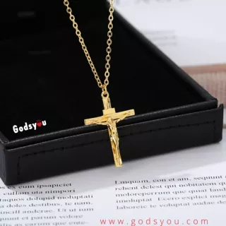 Christian Jesus Cross Necklace