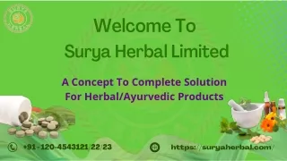 White label herbal products in Noida India