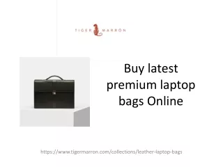 Buy premium laptop bags Online