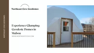 Experience Glamping Geodesic Domes in Mabou