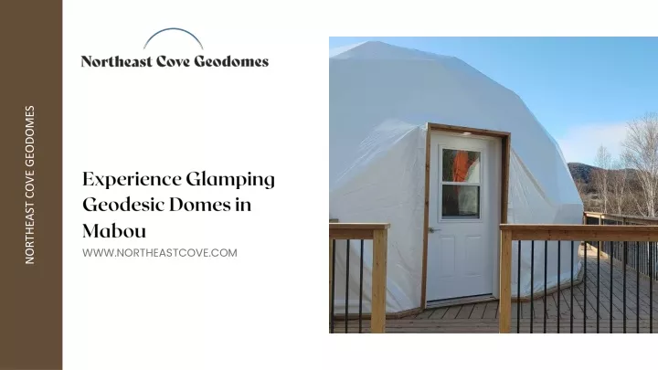 experience glamping geodesic domes in mabou