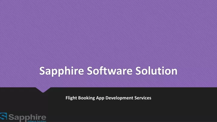 sapphire software solution