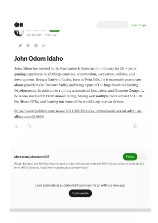 John Odom Boise