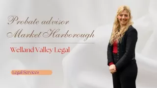 Probate Advisor Market Harborough