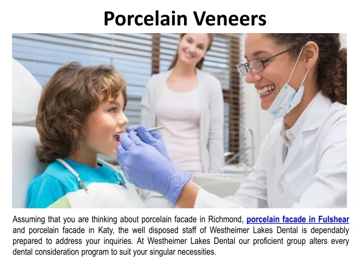 porcelain veneers