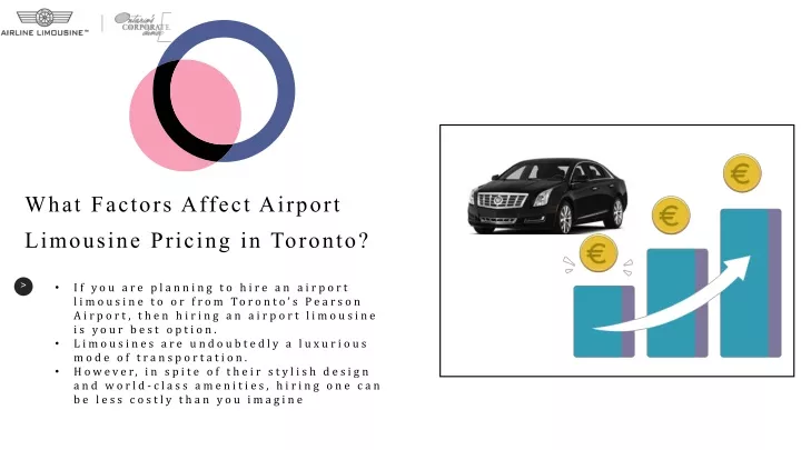 what factors affect airport limousine pricing