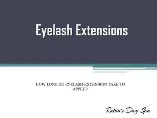 Eyelash Extensions