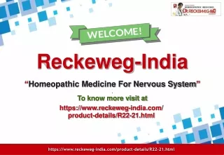 Homeopathic Medicine For Nervous System