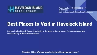 best places to visit in havelock island