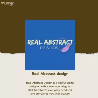 real abstract design