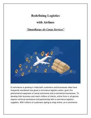 Redefining Ecommerce Logistics with Airlines