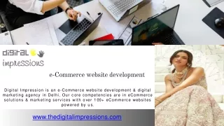 e-Commerce Website Development |The Digital Impression