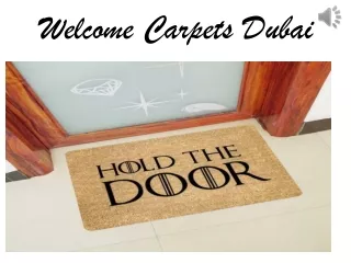 welcome carpets dubai