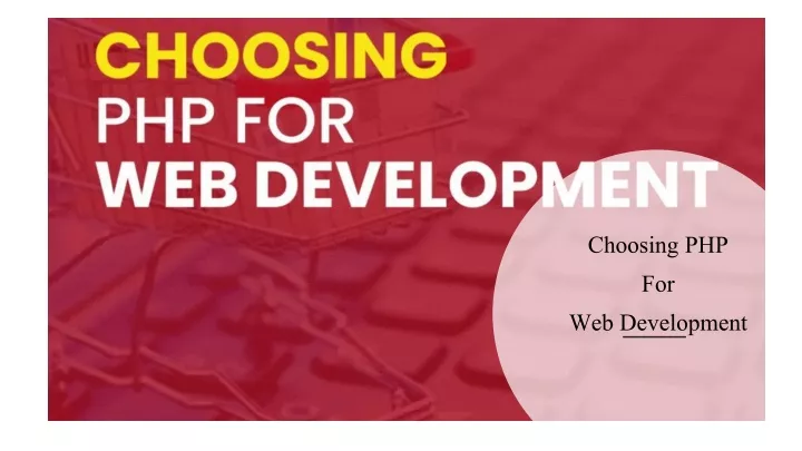 choosing php for web development