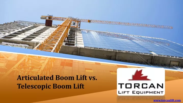 articulated boom lift vs telescopic boom lift