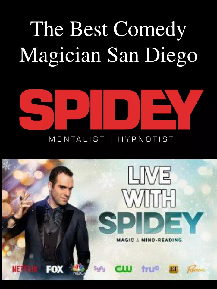 the best comedy magician san diego