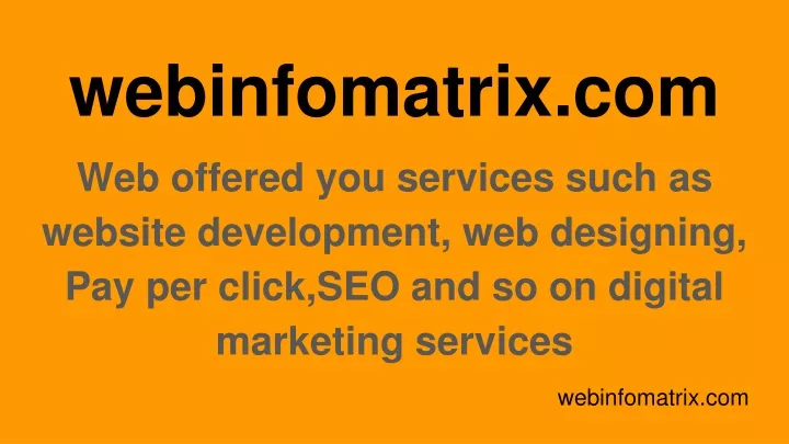 webinfomatrix com