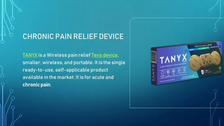 chronic pain relief device
