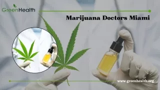 marijuana doctors miami