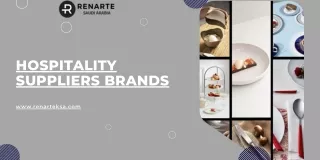 hospitality suppliers brands