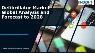 Defibrillator Market to Witness 5.1% of CAGR by 2027 – The Insight Partners