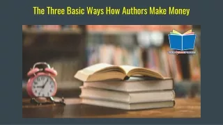 The Three Basic Ways How Authors Make Money - YOP