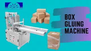 Box Gluing Machine