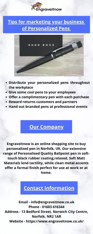 tips for marketing your business of personalized