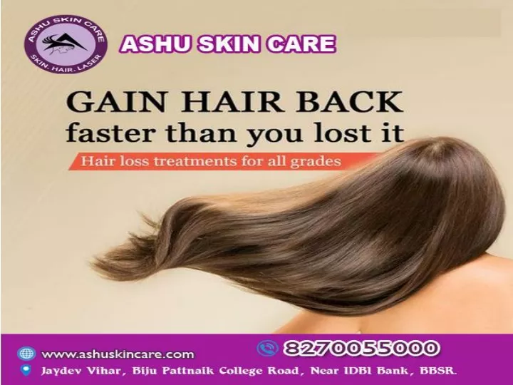 PPT ashu skin care is best for hair loss treatment clinic in