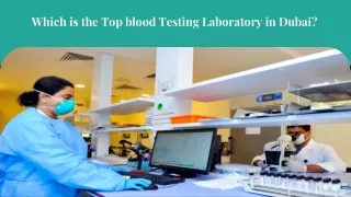 Dubai based medical laboratory