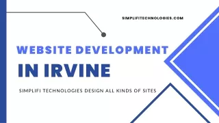 Website Development in Irvine | Simplifi Technologies