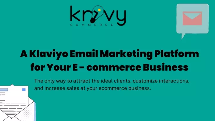 a klaviyo email marketing platform for your