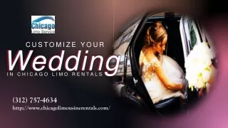 Customize Your Wedding in Car Service Near Me
