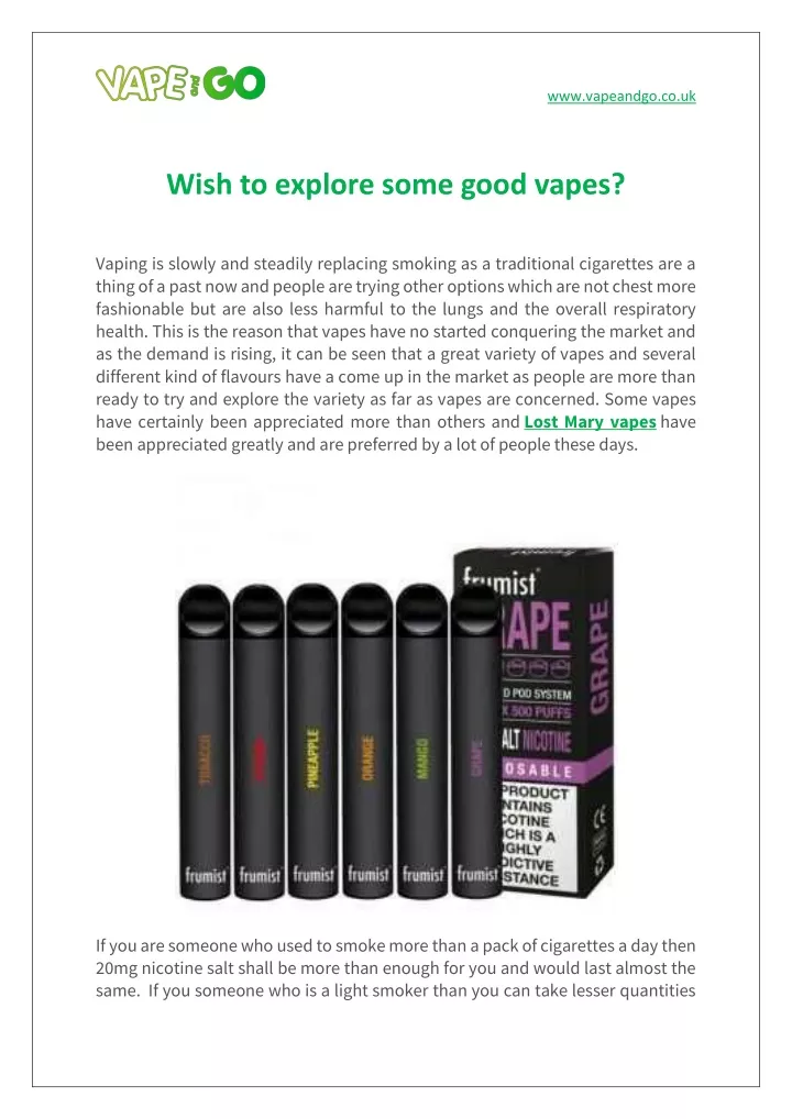 www vapeandgo co uk