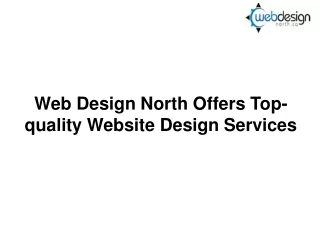 web design north offers top quality website